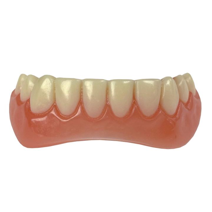 The bottom of the instant false teeth denture for penambal toothless ...