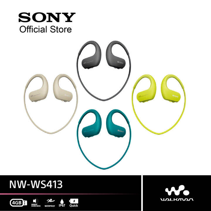 SONY NW-WS413 Walkman Sport Waterproof | Lazada.co.th