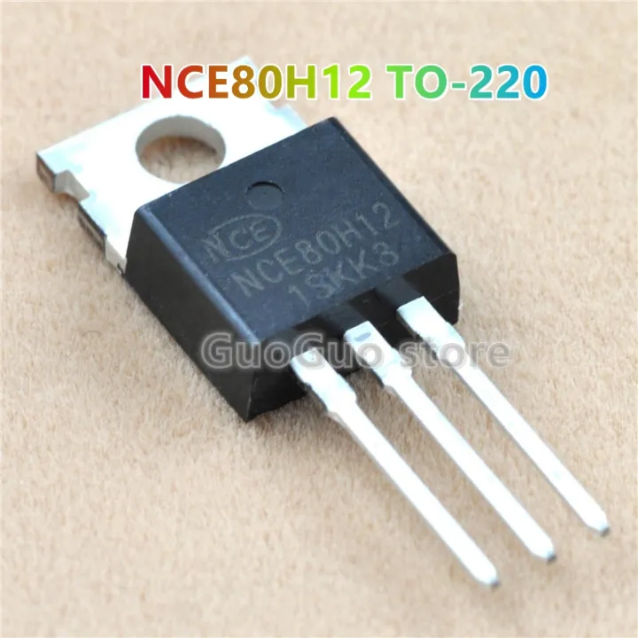 5pcs NCE80H12 TO-220 80H12 TO220 80V/120A N-channel MOSFET transistor ...