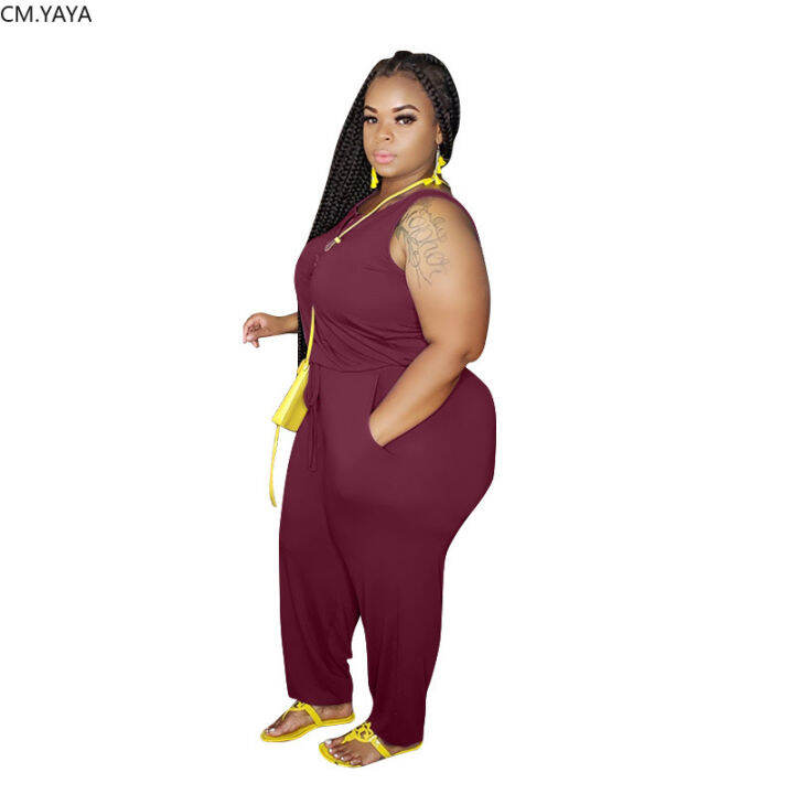 cm-yaya-women-plus-size-xl-5xl-solid-sleeveless-o-neck-jumpsuit-fashion-streetwear-one-piece-overall-rompers-playsuit