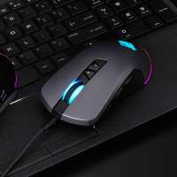 AJAZZ GTI 14 Programmable Gaming Mouse RGB Backlit 5000DPI Gaming Mouse Optical Mouse for Professional PC Computer Mice