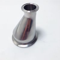 19-114mm Pipe OD x 1.5 2 2.5 3 3.5 4 Tri Clamp Eccentric Reducer SUS304 Stainless Sanitary Pipe Fitting Connector Homebrew