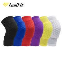 [Rear Waves] CoolFit 1PCKnee Pads วอลเลย์บอลป้องกันเข่ารั้งสนับสนุนฟุตบอลการบีบอัดขาแขน