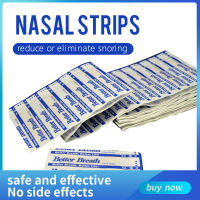 300/200/100PCS Better Breath Nasal Strips Right Way Stop Snoring Anti Snoring Strips ง่ายขึ้น Better Breathe Health Care-Souyine