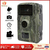 Mini Trail Camera 16MP 1080P Wildlife Scouting Camera with 12M Night Vision Motion Sensor IP66  Waterproof Monitoring  Tracking  2.0 Inch Display 12 Languages with 38 Infrared Lights Camera Wide Angle Lens