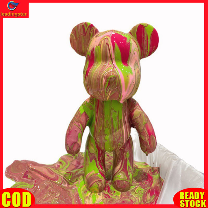 leadingstar-rc-หุ่นจำลองหมีของเหลวในหมีรุนแรงของแท้ตุ๊กตาไวนิล-diy-สำหรับของตกแต่งบ้านสะสมของขวัญวันหยุด