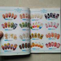 Around 500 kinds of styles nail art tool gel nail book professional nail template