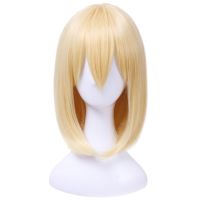 L-email wig Animation Attack on Titan Cosplay Wigs Mikasa Ackerman Armin Arlart Hans Zoe Men Wig Synthetic Hair Cosplay Wig Gift ของขวัญ