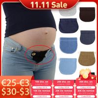 【CW】 Women Adjustable Elastic Maternity Pregnancy Waistband Belt Waist Extender Clothing Pants For Pregnant Sewing Accessories