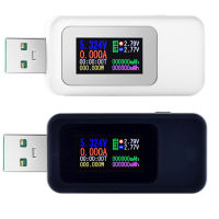 10 In 1ที่ทดสอบ USB เครื่องตรวจจับแอมมิเตอร์แอมป์โวลต์มิเตอร์วัดแรงดันกระแสไฟฟ้าไฟฟ้ากระแสตรงเครื่องวัดแรงดันไฟฟ้าแบบดิจิตอลแอมมิเตอร์แบตสำรองเครื่องชาร์จ