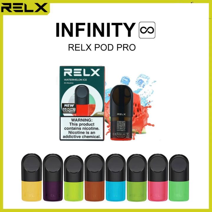 Ready Stock100 Original Relx Infinity Juice RELX Infinity Pro Pods