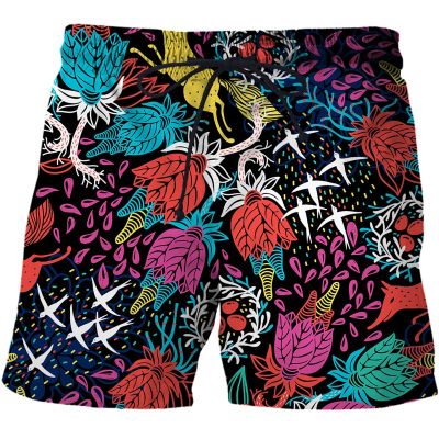 2023 New Men Summer Couples Cute Animal Mens Clothing Board Shorts 3D Print Plunge Swim Casual Holiday Swimming Beach Shorts