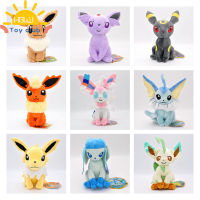 ToyClub คลังสินค้าพร้อมตุ๊กตาการ์ตูนกำมะหยี่น่ารัก Eevee อนิเมะตัวละครเกม Plushies สำหรับเด็กของขวัญแฟนๆคอลเลกชัน