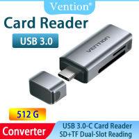 Vention เครื่องอ่านการ์ด USB3.0 Micro การ์ดรีดเดอร์ SD เครื่องอ่านการ์ด Adapter Micro SD SD + TF สำหรับคอมพิวเตอร์แล็ปท็อปหน่วยความจำอัจฉริยะตัวแปลงการ์ดรีดเดอร์ประเภท C สมาร์ทเครื่องอ่านบัตรมีเดียเครื่องอ่านการ์ดทั้งหมดในหนึ่งต้นฉบับ