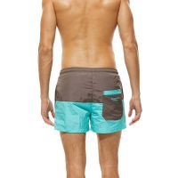 Board Shorts Men Summer Lined Beach Shorts Brand Swimwear Swimming Trunks Male Pocket Surfing Shorts Surf Mens Boardshorts