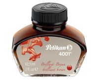 Pelikan 4001 ink 62.5ml Brilliant Brown ขวดใหญ่