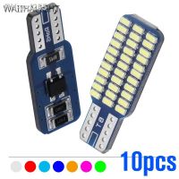 ▨ 10PCS T10 192 194 168 W5W LED Bulbs 33 SMD 3014 Car Tail Lights Dome Lamp White DC 12V Canbus Error Free