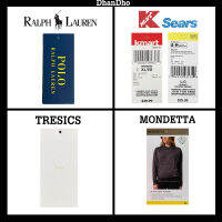 ป้ายห้อย Tags POLO ,Kmart ,Sears ,THESICS ,MONDETTA ป้าย ป้ายเสื้อ ป้ายอื่นๆ #Co-tags01