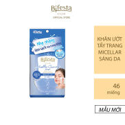 Khăn ướt tẩy trang sáng da BIFESTA MICELLAR CLEANSING SHEET BRIGHTUP 46 tờ