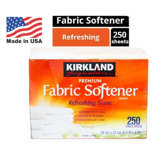 fabric conditioner for laundry Kirkland Signature Fabric Softener Dryer