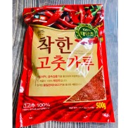 Ớt bột Vảy Hàn Quốc Nongwoo làm kim chi mì cay gói 500g