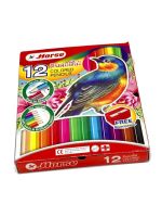 HORSE ดินสอสีไม้ แท่งสั้น ตราม้า (12 สี) แถมฟรี กบเหลา Colored Pencils