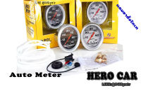 วัดบูสเทอร์โบ Auto Meter วัดบูสออโต้มิตเตอร์ หน้าน้ำมัน 60psiและ35psi งานอย่างดี หน้าขาว-ดำวัดบูสออโต้มิตเตอร์