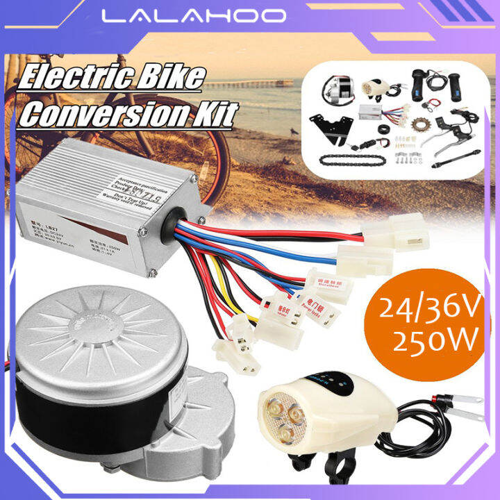 Ebike Conversion Kit 24V/36V 250W HighSpeed Brushed DC Motor Electric