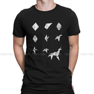 Movie Blade Runner Origami Unicorn Tshirt Homme MenS Clothing Blusas Cotton T Shirt For Men