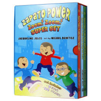 Original English version Zapato Power Boxed Set 1-3 genuine childrens English bridge chapter book extracurricular reading English Version Original Book