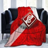 FC Spartak Moscow Club Logo Customized Blanket Plush Flannel Decoration Bed Home Throw Sofa Blankets Bedspread for kids Adults