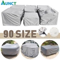 Multiple Size Outdoor Furniture Cover Sofa Chair Table Cover Rain Snow Dust Covers Waterproof Cover Gray