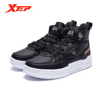 Xtep [Confrontation3.0] รองเท้าเล่นกีฬากลางแจ้งใหม่ High-Top แนวโน้มหนา Soled กีฬารองเท้าลำลอง879318310020