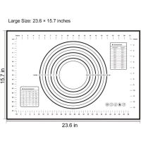【☄New Arrival☄】 daoge แผ่นรองแป้งกลิ้งกลิ้งซิลิโคนแบบผิวไม่ติดแผ่นสำหรับอบ60*40ซม. แผ่นรองอุปกรณ์อบอาหารอุปกรณ์ทำอาหาร