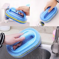 【CW】 Plastic Handheld Sponge Cleaning Bathtub Glass Durable Wall Cleaner