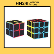 Đồ chơi trí tuệ Khối Rubik 2x2 Carbon MoYu MeiLong & Khối Rubik 3x3 Carbon