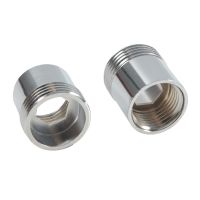 Brass Shower Nozzle Connector Silver Female 1/2 To 3/4 Male Threaded Connector 1pcs Water Connection Water Pipe Fittings