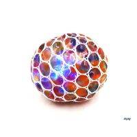 Shining Stress Relief Ball Squeezing Soft Rubber Various Color Blue Red Light 6cm For Kid and