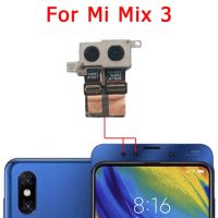 กล้องหน้าหลังสำหรับ Xiaomi Mi Mix 3 2S 2 Mix2 Mix2s Mix3ด้านหลังหน้าผากเซลฟี่อะไหล่โมดูลกล้องหลังขนาดเล็ก