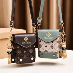 Fashion Shoulder Bag 2022 New Korean Style Printed Women Mobile Phone Bag  Luxury