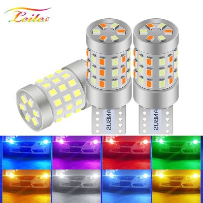 【CW】2Pcs New t10 led canbus W5W 2016 42LED Car Parking Lights WY5W Auto Wedge Turn Side Bulbs Interior Reading Dome Lamps 12V/24V