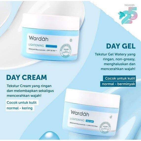 Wardah Lightening Day Cream Advanced Niacinamide 30 G Wardah