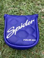 ปลอกคลุมพัตเตอร์ TaylorMade Square for Platinum Putter cover Deep Blue Spider Tour III Mar2017