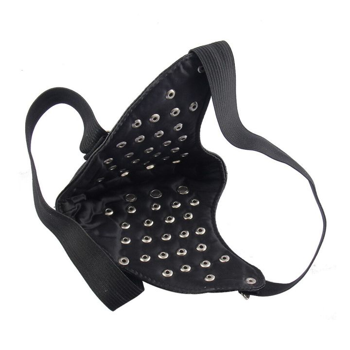 dustproof-alloy-rivet-mask-โลหะ-spike-hedgehog-punk-biker-mask-goth-rock-คอสเพลย์-masquerade-punk-สไตล์-gothic-rivet-mask