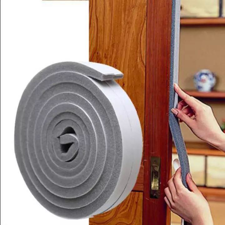 【FAF】2M Self-adhesive Soundproofing Sealing Strip Sound Proof Door Seal ...