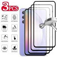 3PCS Tempered Glass for Samsung A54 A53 A52S A51 A73 A72 A71 A24 A14 A13 A22 A23 A32 A34 A23 Protective Glass Screen Protector