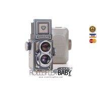 ขายกล้องฟิล์ม Baby Rolleiflex 4x4 Gray ค.ศ.1957 (s/n 2032733)