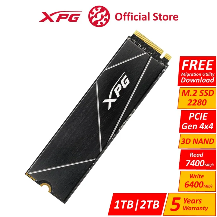 ADATA SSD GAMMIX S70 BLADE (XPG GAMING) - 1TB/2TB