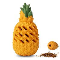 M.C.works Puppy Chew Toys  Pineapple  for Average Chewer  Tough Dog Dental Chews Toy  Indestructible Dog Toys for Small Dogs  Toys