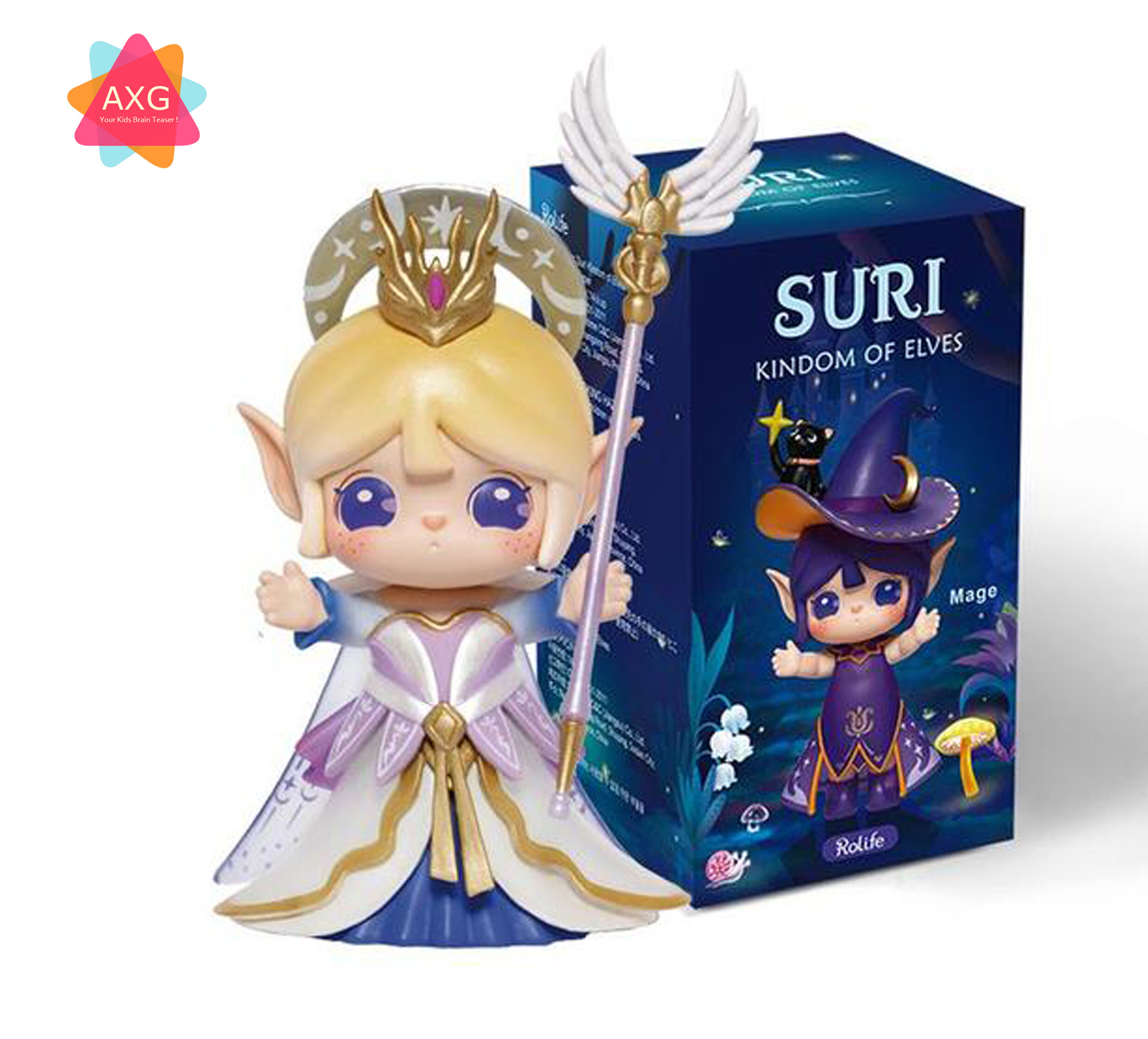 Rolife Blind Box Suri Elven Dolls Collectable Toy Figure Figurine Toy Girls Kids 